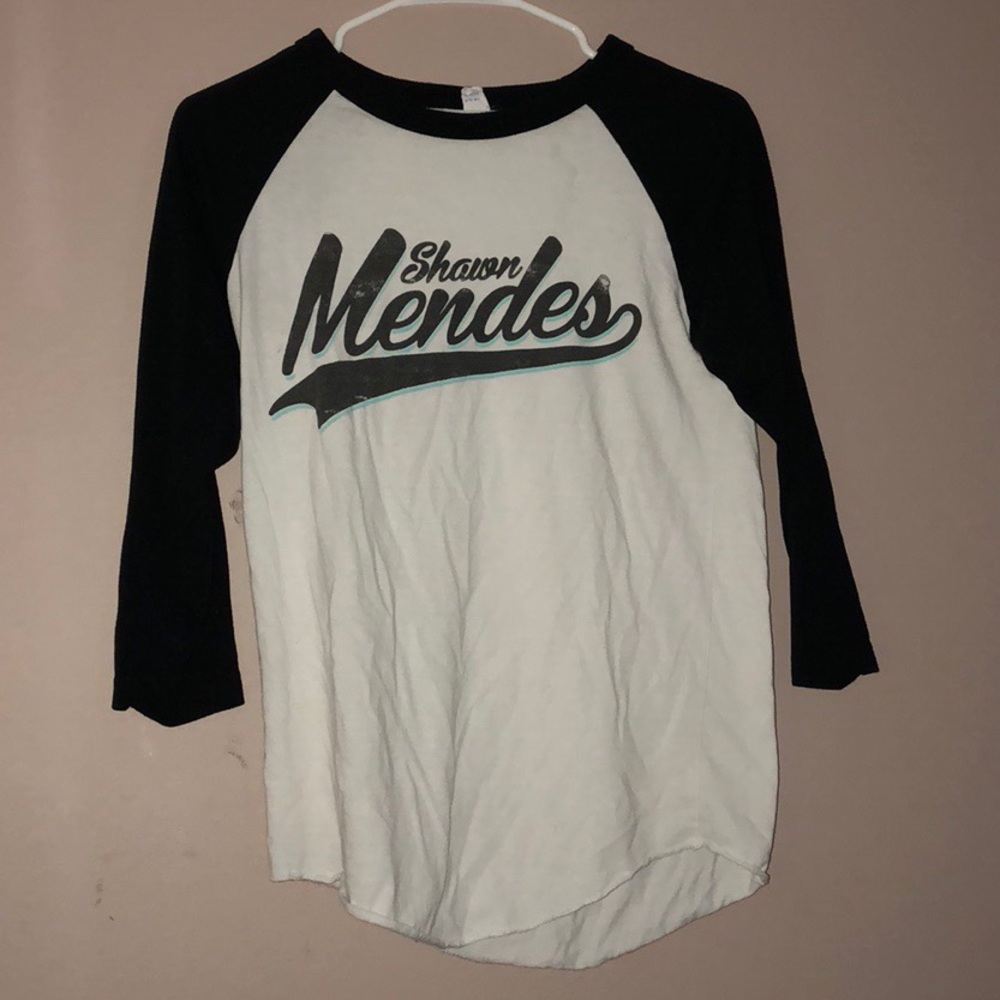 Shawn Mendes baseball tee